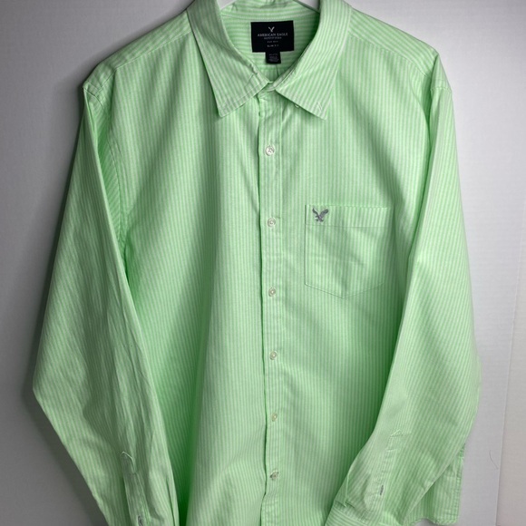 Men’s American Eagle Outfitters Slim fit XL long sleeve button down shirt - Picture 2 of 9
